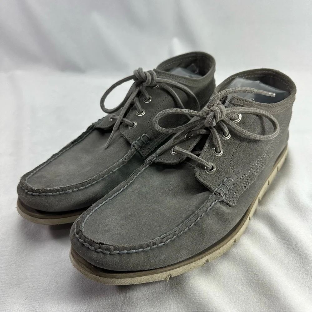 Timberland Suede Boat Shoes Sensorflex Technology Beach Lace Up Casual Beach